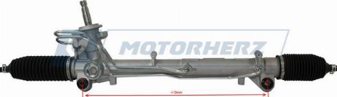 Motorherz R23001NW - Зубчатая рейка, рулевой механизм autospares.lv