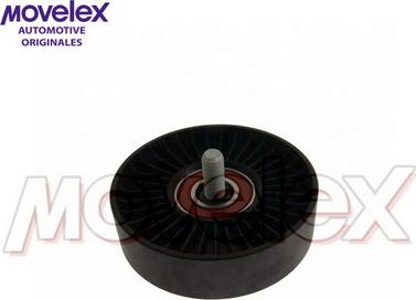 Movelex M04919 - Ролик, поликлиновый ремень autospares.lv