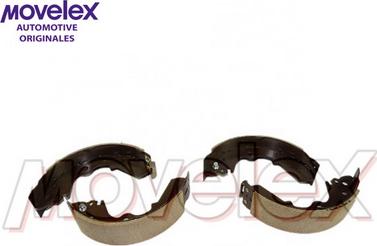 Movelex M00016 - Тормозные башмаки, барабанные autospares.lv