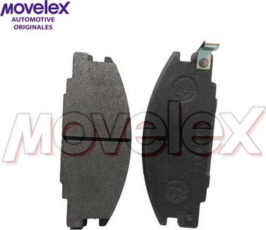 Movelex M01837 - Тормозные колодки, дисковые, комплект autospares.lv