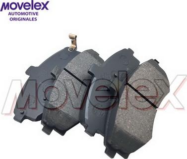 Movelex M20797 - Тормозные колодки, дисковые, комплект autospares.lv