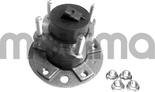 MOVIMA RK00928 - Подшипник ступицы колеса, комплект autospares.lv