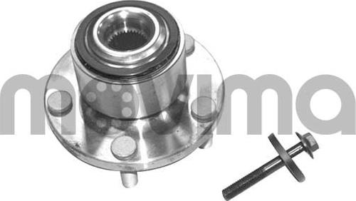 MOVIMA RK00144 - Подшипник ступицы колеса, комплект autospares.lv