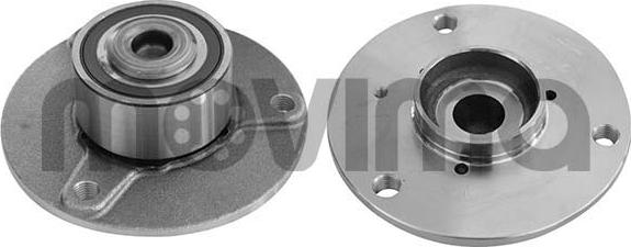 MOVIMA RK00340 - Подшипник ступицы колеса, комплект autospares.lv