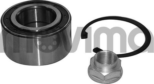 MOVIMA RK01452 - Подшипник ступицы колеса, комплект autospares.lv