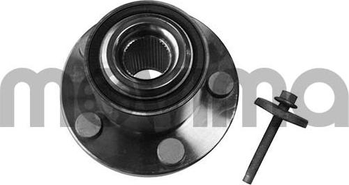 MOVIMA RK01028 - Подшипник ступицы колеса, комплект autospares.lv