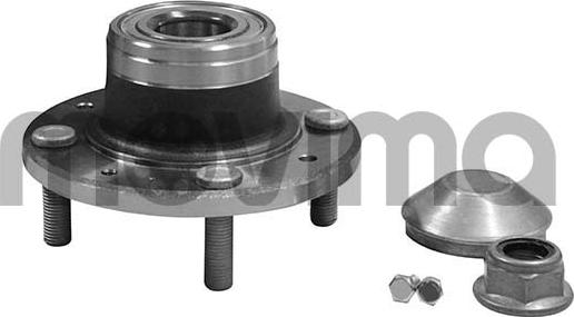 MOVIMA RK01372 - Подшипник ступицы колеса, комплект autospares.lv