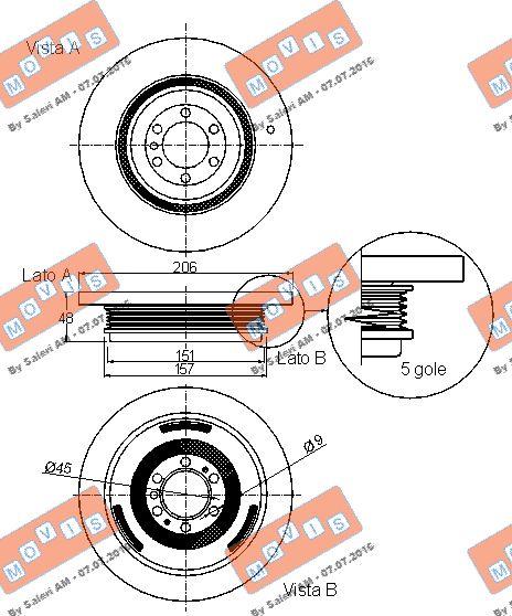 MOVIS AST9031 - Шкив коленчатого вала autospares.lv