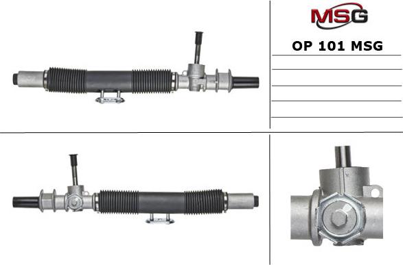 MSG OP 101 - Рулевой механизм, рейка autospares.lv