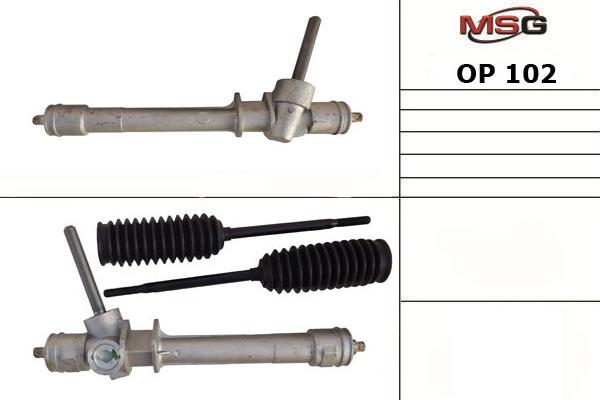 MSG OP 102 - Рулевой механизм, рейка autospares.lv