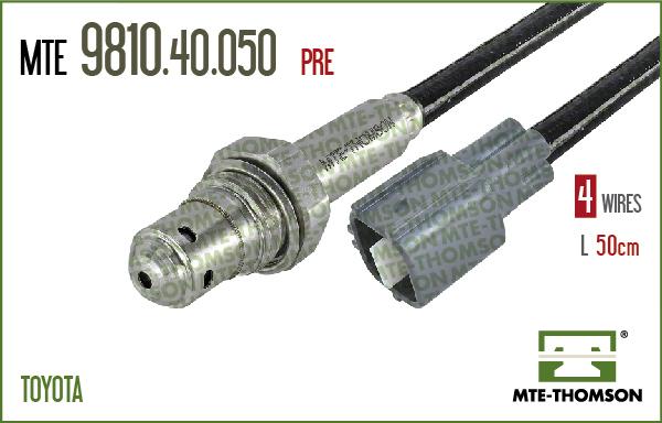 MTE-Thomson 9810.40.050 - Лямбда-зонд, датчик кислорода autospares.lv