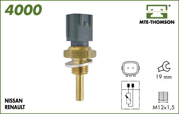 MTE-Thomson 4000 - Датчик, температура охлаждающей жидкости autospares.lv