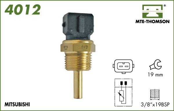 MTE-Thomson 4012 - Датчик, температура охлаждающей жидкости autospares.lv