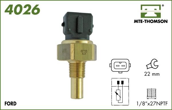 MTE-Thomson 4026 - Датчик, температура охлаждающей жидкости autospares.lv