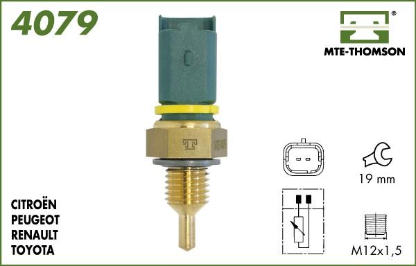 MTE-Thomson 4079 - Датчик, температура охлаждающей жидкости autospares.lv