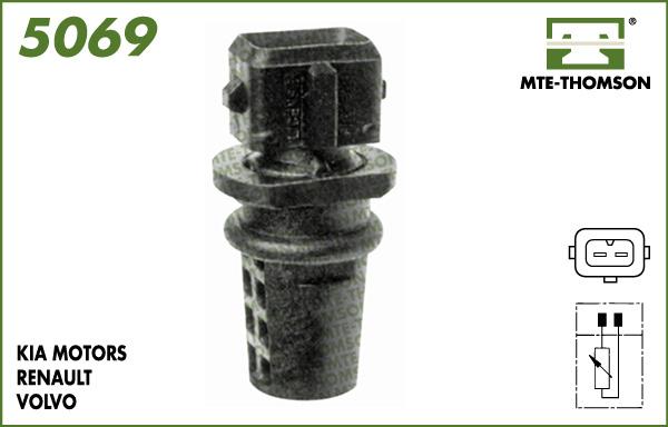 MTE-Thomson 5069 - Датчик, температура впускаемого воздуха autospares.lv