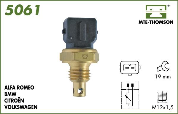 MTE-Thomson 5061 - Датчик, температура впускаемого воздуха autospares.lv