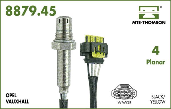 MTE-Thomson 8879.45.045 - Лямбда-зонд, датчик кислорода autospares.lv