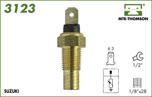 MTE-Thomson 3123 - Датчик, температура охлаждающей жидкости autospares.lv