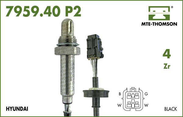 MTE-Thomson 7959.40.035P2 - Лямбда-зонд, датчик кислорода autospares.lv