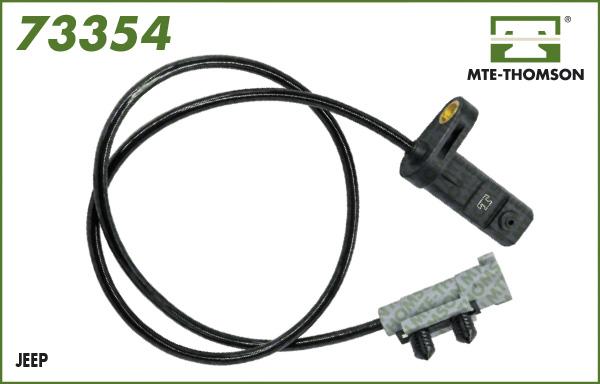 MTE-Thomson 73354 - Датчик ABS, частота вращения колеса autospares.lv