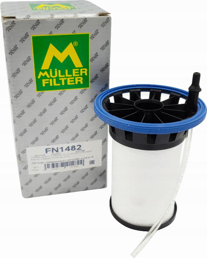 Muller Filter FN1482 - Топливный фильтр autospares.lv