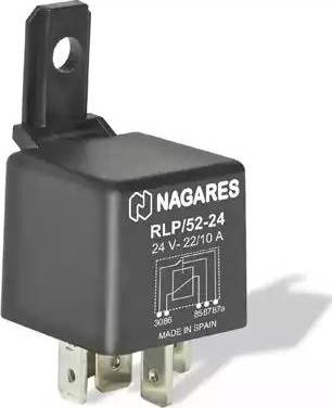 Nagares RLP/52-24 - Реле, рабочий ток autospares.lv