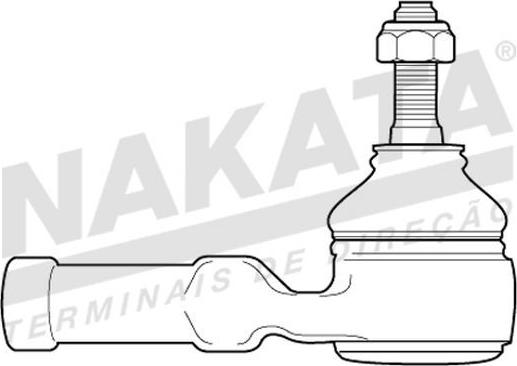 NAKATA N 99059 - Наконечник рулевой тяги, шарнир autospares.lv