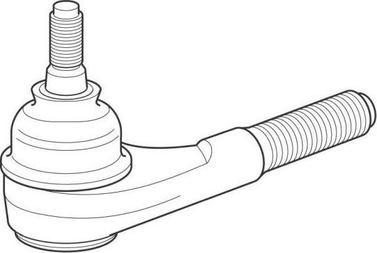 NAKATA N 99080 - Наконечник рулевой тяги, шарнир autospares.lv