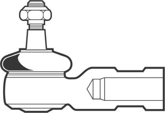 NAKATA N 92028 - Наконечник рулевой тяги, шарнир autospares.lv