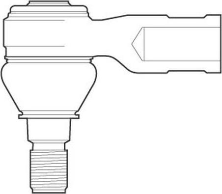 NAKATA N 5218 - Наконечник рулевой тяги, шарнир autospares.lv