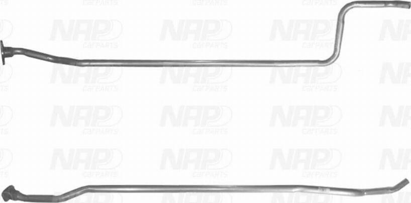 NAP CAC10586 - Труба выхлопного газа autospares.lv