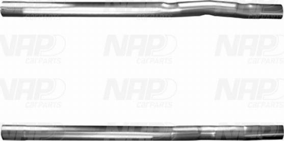 NAP CAC10523 - Труба выхлопного газа autospares.lv