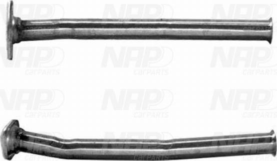 NAP CAC10133 - Труба выхлопного газа autospares.lv