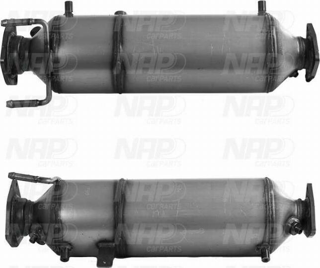 NAP CAD10551 - Сажевый / частичный фильтр, система выхлопа ОГ autospares.lv