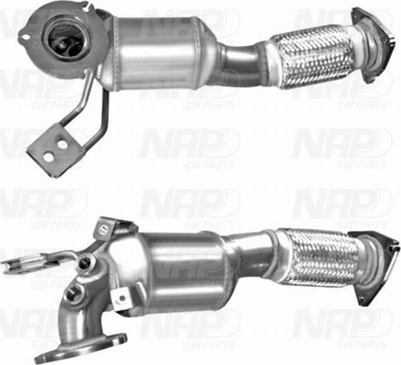 NAP CAD10533 - Катализатор autospares.lv