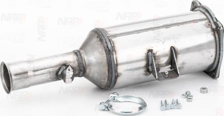 NAP CAD10067 - Сажевый / частичный фильтр, система выхлопа ОГ autospares.lv