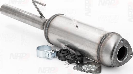 NAP CAD10077 - Сажевый / частичный фильтр, система выхлопа ОГ autospares.lv