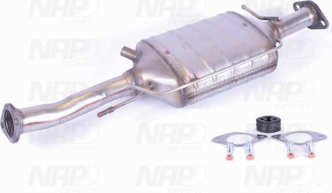 NAP CAD10107 - Сажевый / частичный фильтр, система выхлопа ОГ autospares.lv