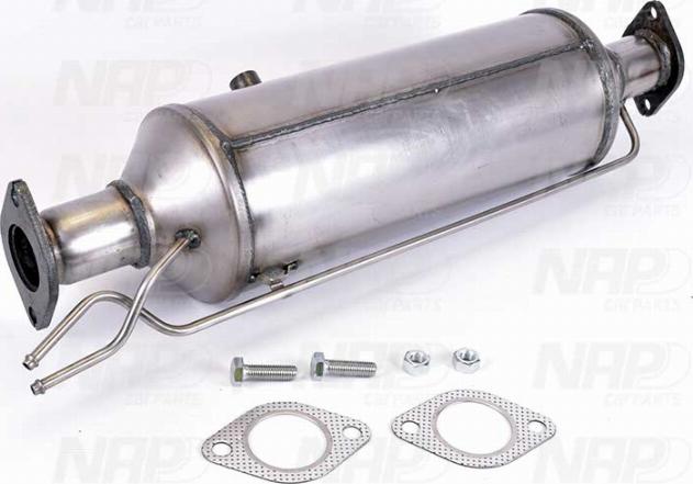 NAP CAD10124 - Сажевый / частичный фильтр, система выхлопа ОГ autospares.lv