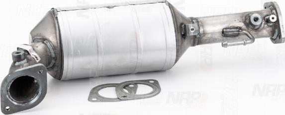 NAP CAD10174 - Сажевый / частичный фильтр, система выхлопа ОГ autospares.lv