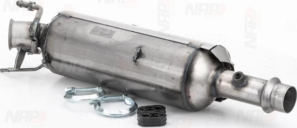 NAP CAD10213 - Сажевый / частичный фильтр, система выхлопа ОГ autospares.lv