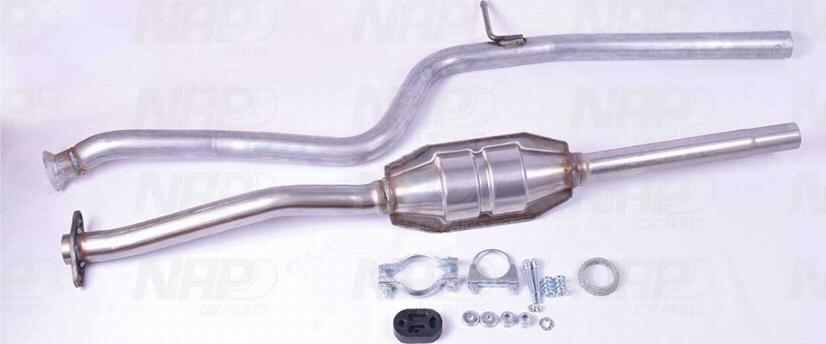 NAP CAK10517 - Катализатор autospares.lv