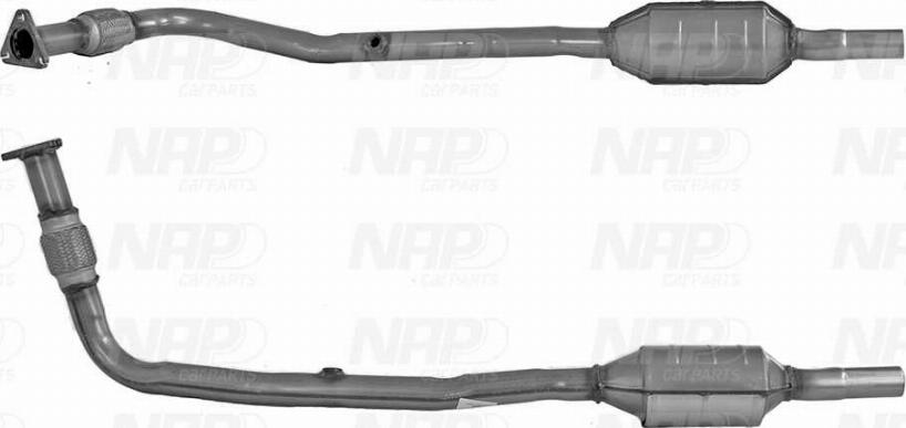 NAP CAK10795 - Катализатор autospares.lv