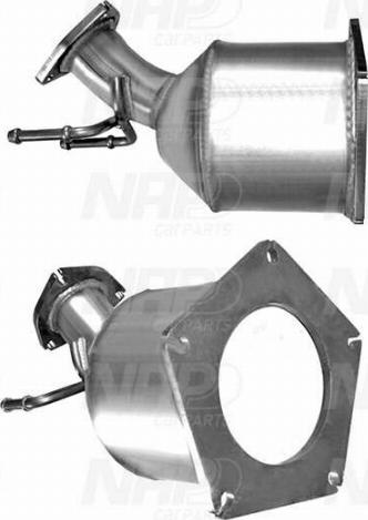 NAP CAK10786 - Катализатор autospares.lv