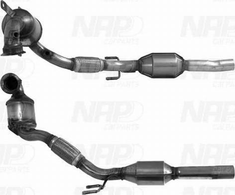 NAP CAK11517 - Катализатор autospares.lv