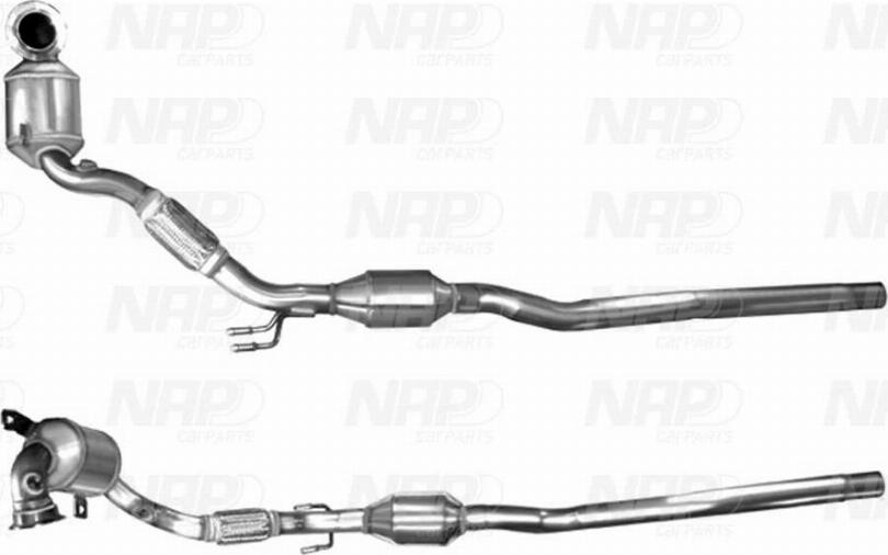 NAP CAK11370 - Катализатор autospares.lv