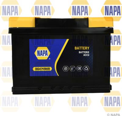 NAPA 075NP - Стартерная аккумуляторная батарея, АКБ autospares.lv