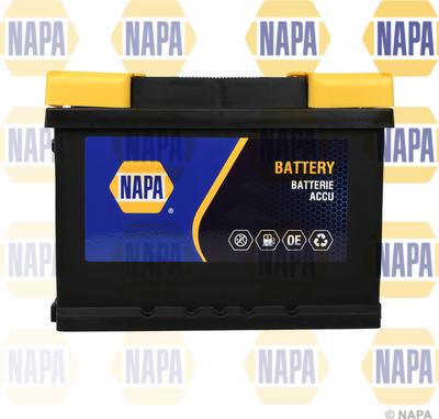 NAPA 075N - Стартерная аккумуляторная батарея, АКБ autospares.lv