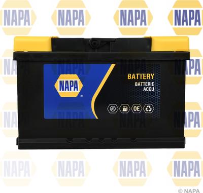 NAPA 100N - Стартерная аккумуляторная батарея, АКБ autospares.lv